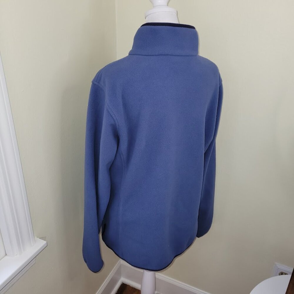 Columbia Sportswear Full Zip Fleece Jacket Long Sleeves Blue Women's Size XL - Picture 8 of 15